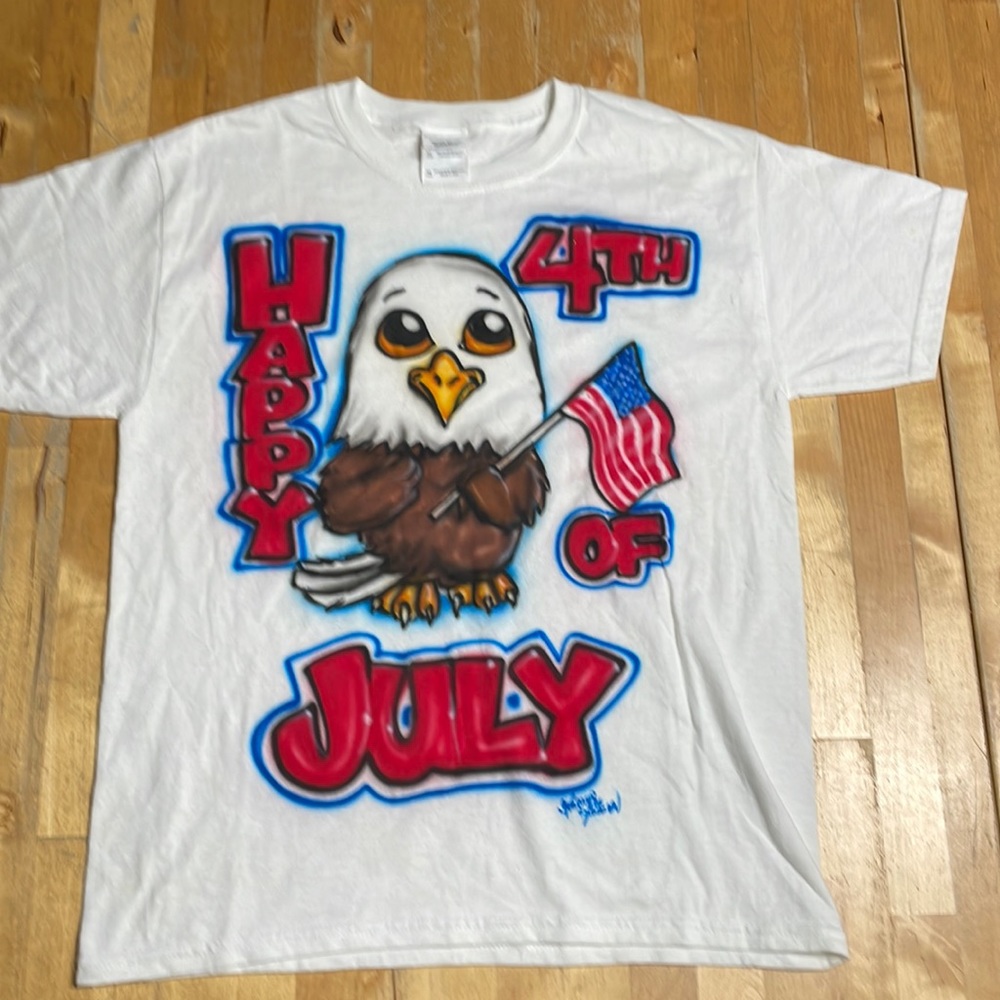 Graffiti 4th of July tshirt